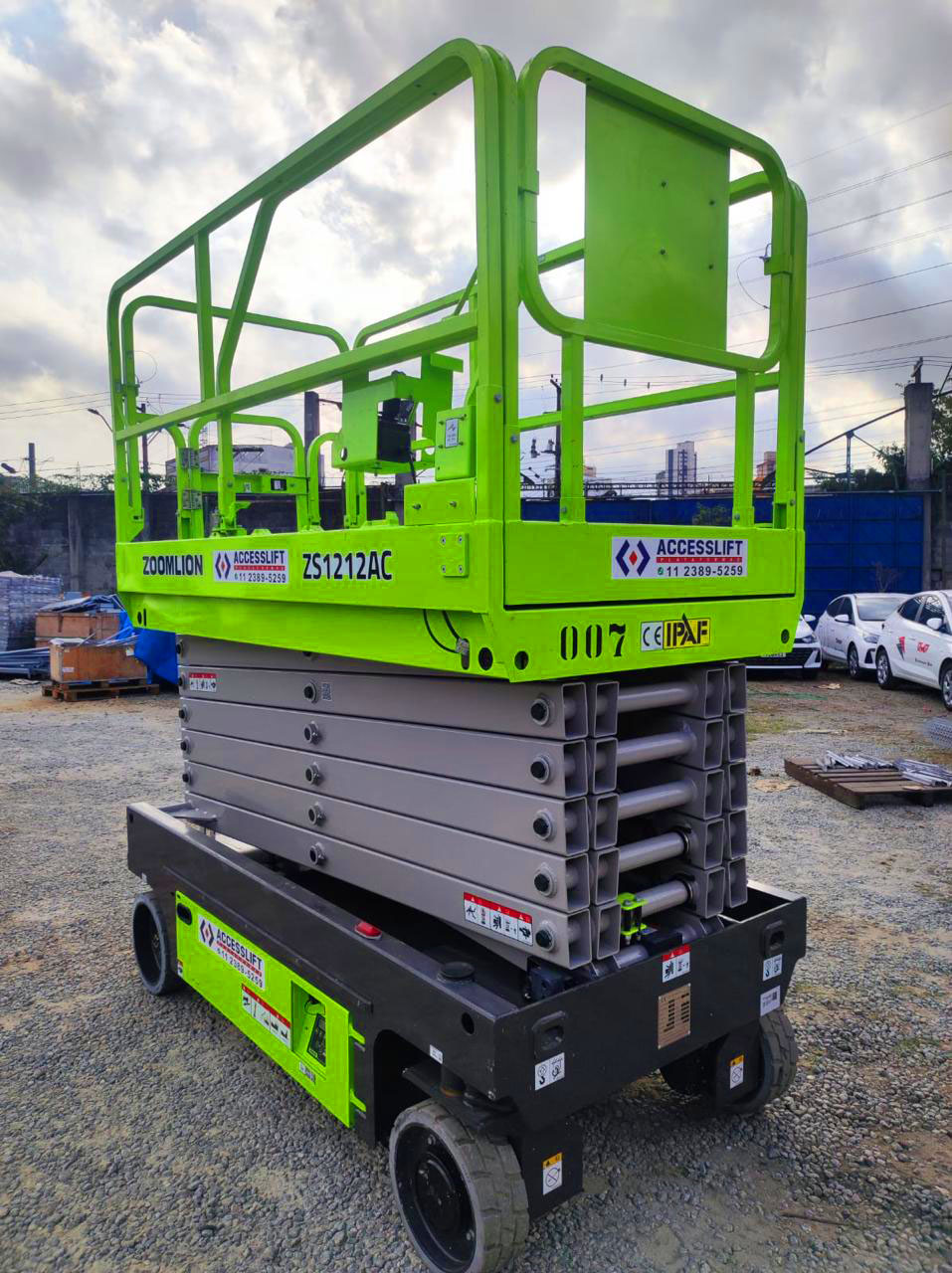 Plataforma tesoura Zoomlion ZS1212AC da Accesslift
