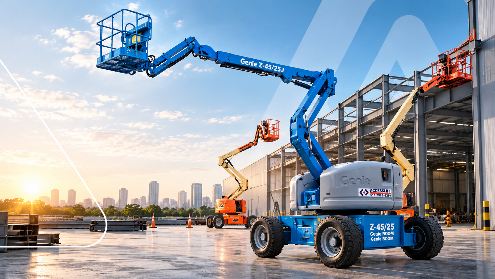 Plataformas articuladas da Accesslift