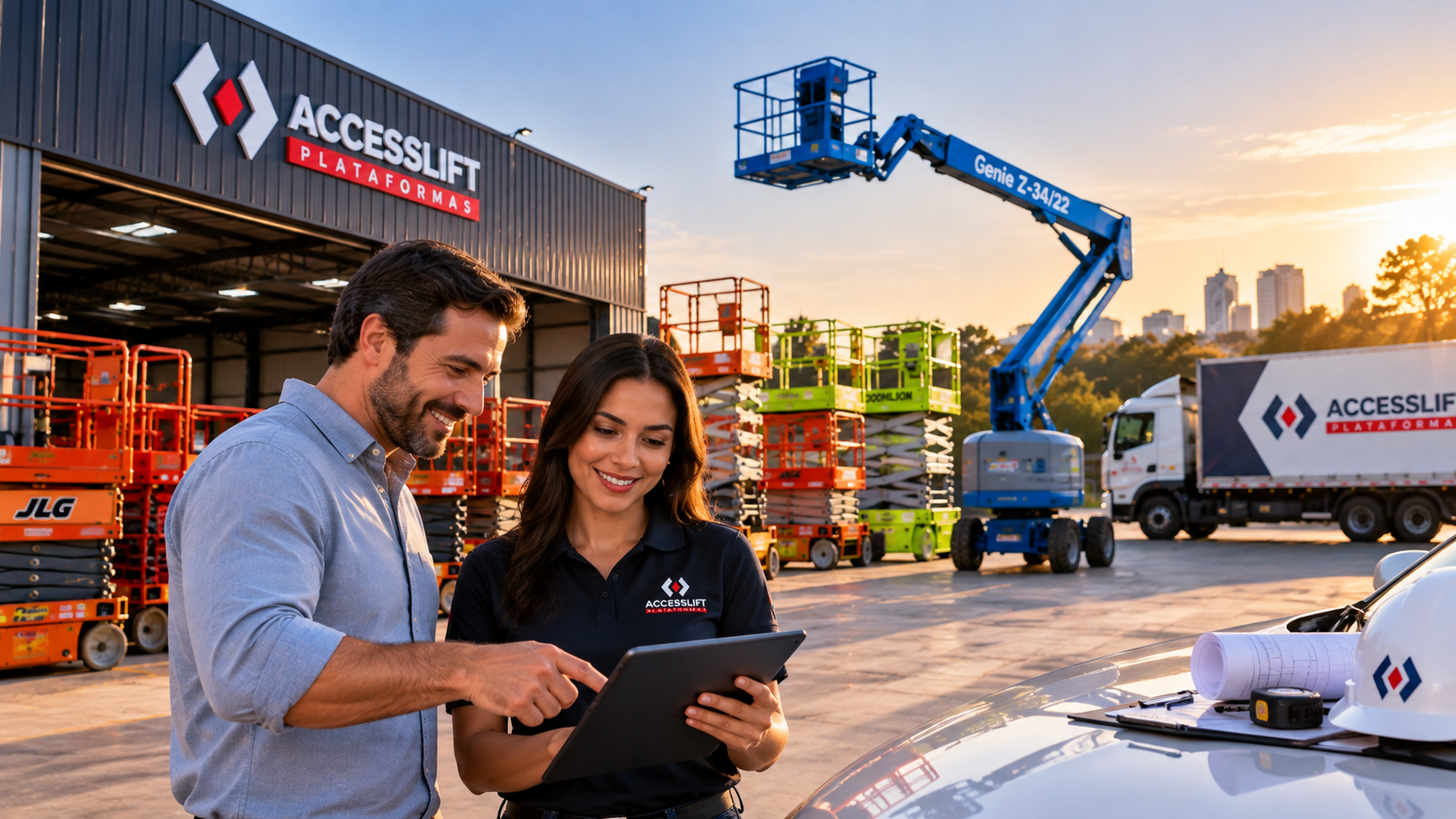 Solicitação de orçamento de plataformas elevatórias Accesslift