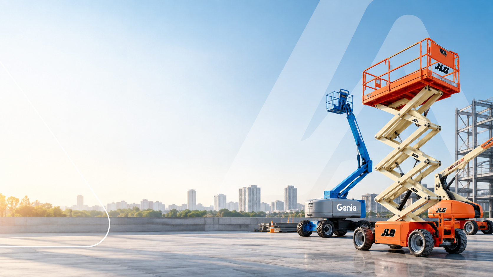 Plataformas elevatórias Accesslift para trabalhos em altura